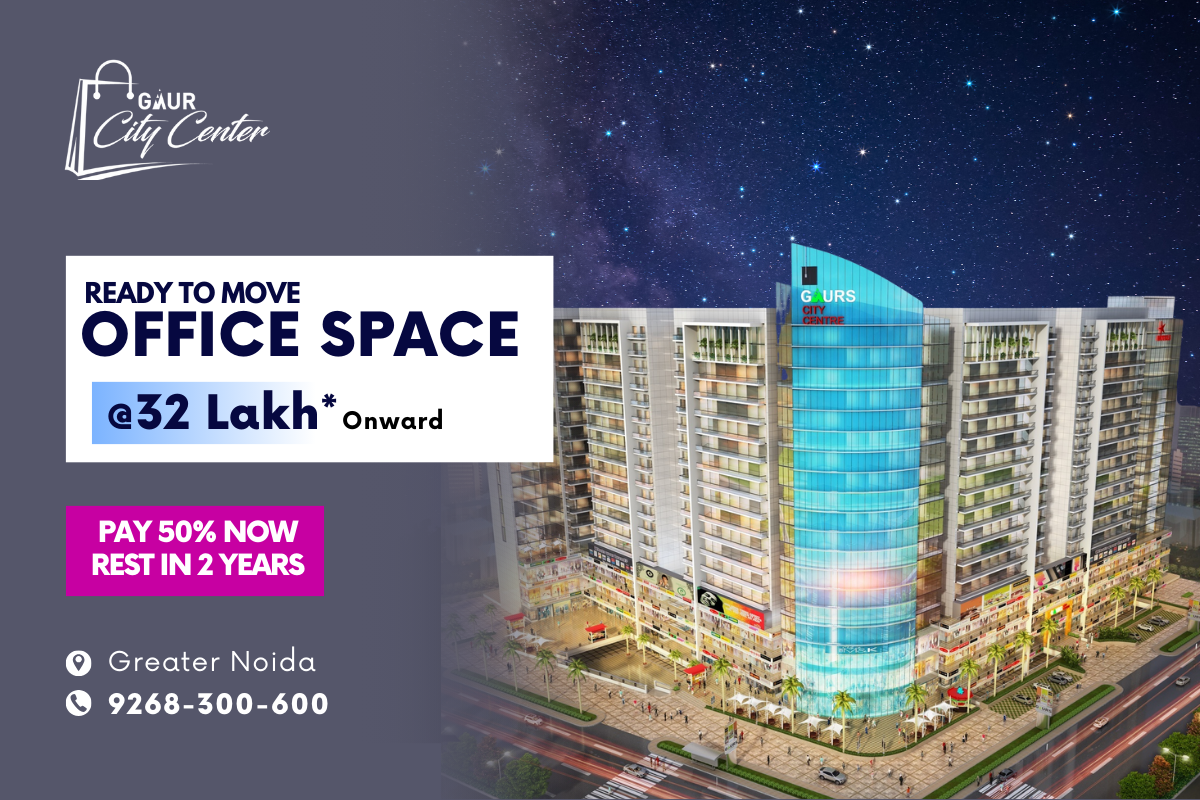 Buy Office Space in Gaur City Center | 9268 300 600